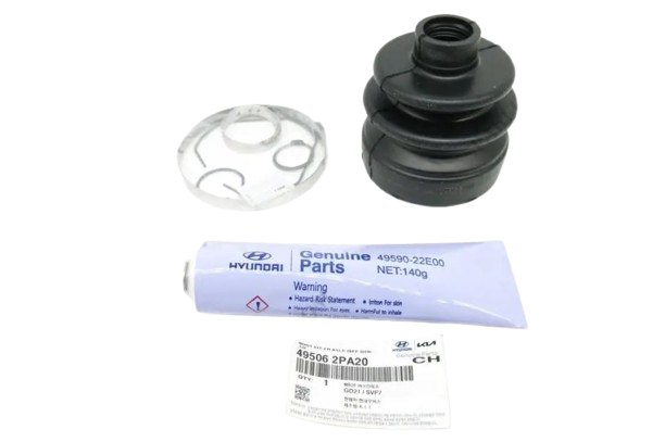 LEFT FRONT INNER CV BOOT KIT - HYUNDAI / HONDA / NISSAN / INFINITI / KIA - 49506-2PA20