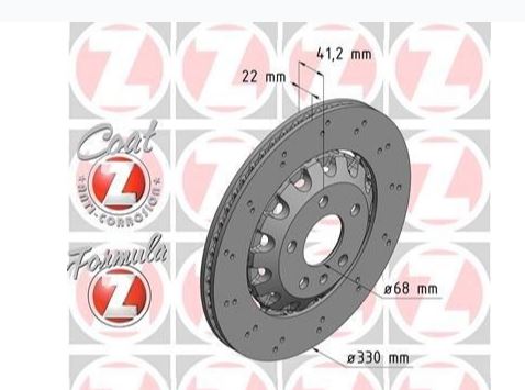 AUDI RS4 B9 FRONT AND REAR BRAKE DISCS, PADS SET