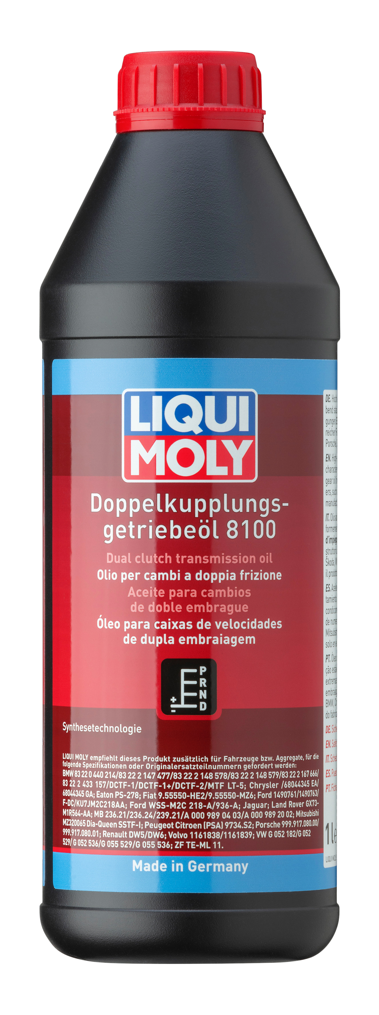 LIQUI MOLY DUAL CLUTCH TRANSMISSION OIL 8100